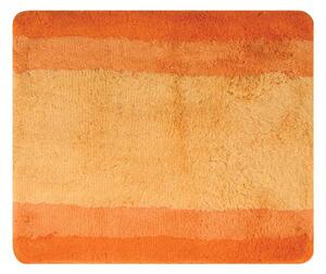 Spirella koupelnová předložka BALANCE, oranžová, polyester, protiskluzová, 55 x 65 cm