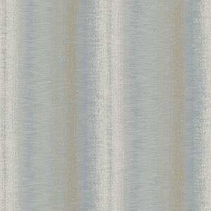 Modro-šedá vliesová tapeta na zeď, pruhy, RE25143, Reflect, Decoprint