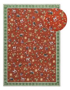 Červený/zelený koberec s vánočním motivem 160x230 cm Toy's Delight Nostalgic Noel Red Green – Villeroy&Boch
