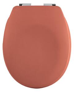 Spirella WC prkénko NEELA, soft-close, matná terakota, duroplast