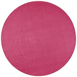 Hanse Home DOPRODEJ: 133x133 (průměr) kruh cm Kusový koberec Fancy 103011 Pink - růžový kruh - 133x133 (průměr) kruh cm