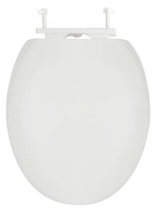 MSV WC prkénko EASY CLEAN, bílé, plast