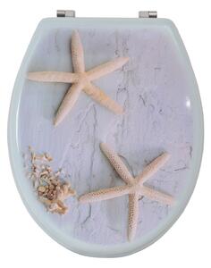 MSV WC prkénko STARFISH, s motivem, MDF