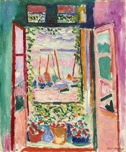 Umělecký tisk Otevřené okno v Collioure, 1905, Henri Matisse