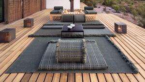 Gan designové zahradní polštáře Garden Layers Small Roll Terracotta
