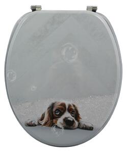 MSV WC prkénko DOGGY, s motivem, MDF