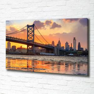 Foto obraz na plátně Most Filadelfie oc-62216619