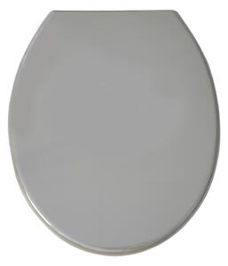 MSV WC prkénko, šedé, plast, plastové panty