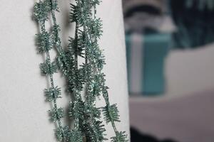Modrý světlý tiffany umělá větev 130 cm