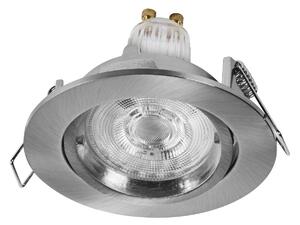 Zapuštěné bodové svítidlo, Twistlock Nastavitelné 2,6W, Saténový nikl