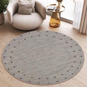 Makro Abra Kulatý koberec Sisal MELISSA KE63A hnědý Rozměr: průměr 100 cm