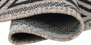 Makro Abra Kulatý koberec Sisal MELISSA KF91A hnědý Rozměr: průměr 120 cm
