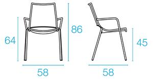 Emu designové zahradní židle Ala Armchair