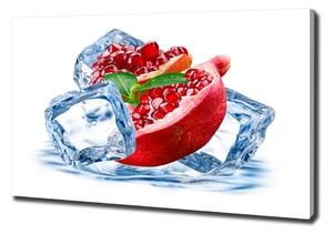Foto obraz na plátně Granátové jablko s ledem oc-62722743