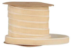 Ib Laursen Sametová stuha Cream - 10 m IBL328