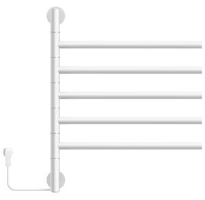 BPS-koupelny Elektrický koupelnový radiátor DORIAN WH 1 230W, 51,6x62,2 cm, bílý