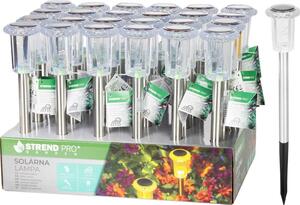 Lampa Strend Pro Garden Lisa, solárna, 1xLED, 5,5x32,5 cm, Sellbox 24 ks