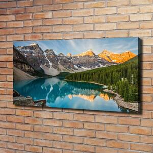 Foto obraz na plátně Jezero v horách oc-63212991