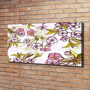 Foto obraz na plátně do obýváku Květy višně oc-63762757