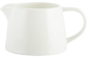 Bílá porcelánová nálevka na mléko Mikasa Ridget, 0,4 l