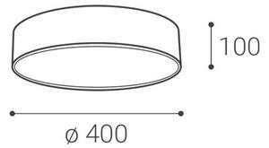LED2 1271253 MONO 40, B 30W 2CCT 3000K/4000K
