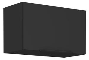 Horní kuchyňská skříňka Sobera 60 GU 36 1F (černá). 1096996