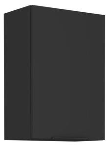 Horní kuchyňská skříňka Sobera 50 G 72 1F (černá). 1097006