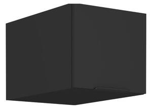 Horní kuchyňská skříňka Sobera 40 NAGU 36 1F (černá). 1097010