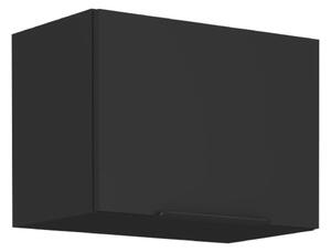 Horní kuchyňská skříňka Sobera 50 GU 36 1F (černá). 1097004