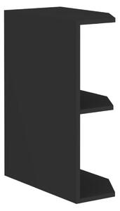 Dolní rohová kuchyňská skříňka Arikona Monzesa Sobera 30 D ZAK BB (černá). 1097063