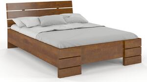 Buková postel Sandemo - zvýšená , Buk přírodní, 160x200 cm