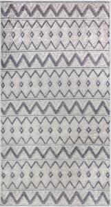 Šedý pratelný běhoun 80x200 cm Zig Zag – Vitaus