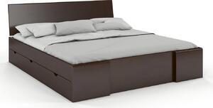 Buková postel s úložným prostorem - Hessler Drawers , 160x200 cm