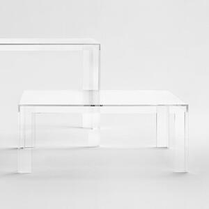 Kartell designové konferenční stoly Invisible Side (40 cm)
