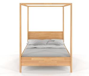 Buková postel s baldachýnem - Canopy , 180x200 cm