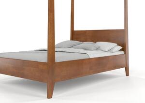 Buková postel s baldachýnem - Canopy , Buk přírodní, 160x200 cm