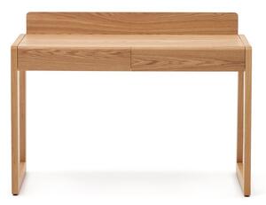 Pracovní stůl s deskou v dekoru jasanového dřeva 60x120 cm Arandu – Kave Home