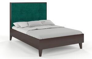 Buková postel s čalouněným čelem - Frida, , Buk přírodní, 180x200 cm