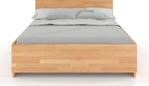 Prodloužená postel Bergman - buk , 200x220 cm