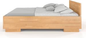 Prodloužená postel Bergman - buk , Buk přírodní, 180x220 cm