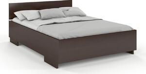 Prodloužená postel s úložným prostorem Bergman - buk , Buk přírodní, 200x220 cm