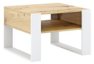 Konferenční stolek Corosta 2 (dub artisan + bílá). 1097159
