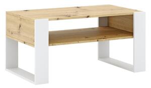 Konferenční stolek Corosta 1 (dub artisan + bílá). 1097157