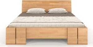 Buková postel Vestre - zvýšená , 120x200 cm