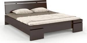 Buková postel Sparta - zvýšená , Buk přírodní, 200x200 cm