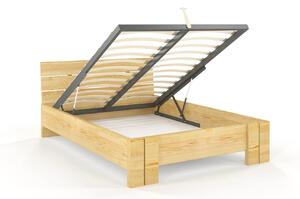 Prodloužená postel s úložným prostorem Arhus - borovice , 180x220 cm