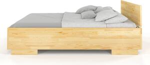 Zvýšená postel Bergman - borovice , Borovice přírodní, 200x200 cm