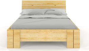 Prodloužená postel Arhus - borovice , Borovice přírodní, 200x220 cm