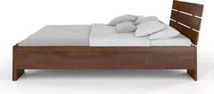 Prodloužená postel Sandemo - borovice , Borovice přírodní, 180x220 cm