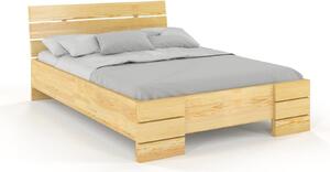 Prodloužená postel s úložným prostorem Sandemo - borovice , 200x220 cm